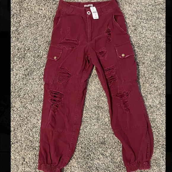 Carmar Pants - NWT Carmar denim berry cargo pants
